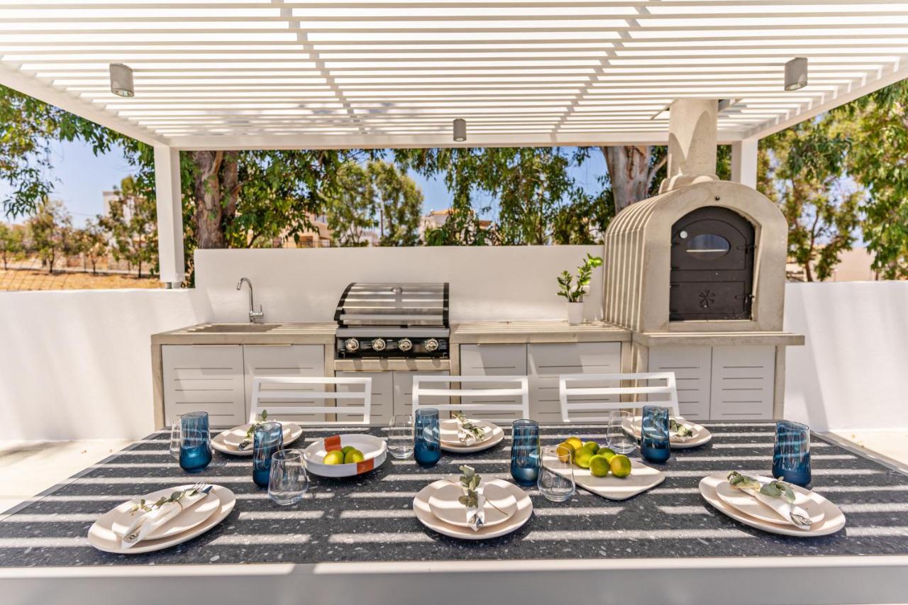 Constantinos Villa, Sublime Island Εscape, By Thinkvilla Panormos  Bagian luar foto